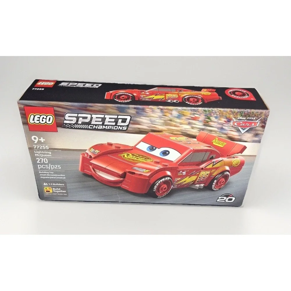 LEGO Speed Champions Disney Pixar Cars Lightning McQueen 77255 Building Set 270p